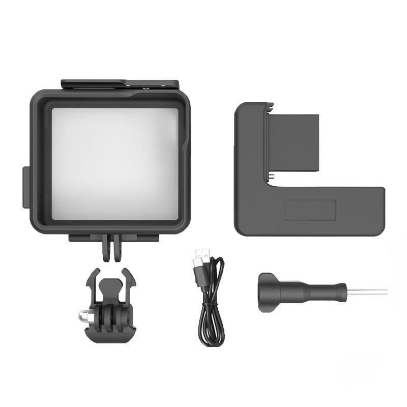 4800mAh Battery Set Protective Frame Housing Case with Battery For Go Pro Hero 9
