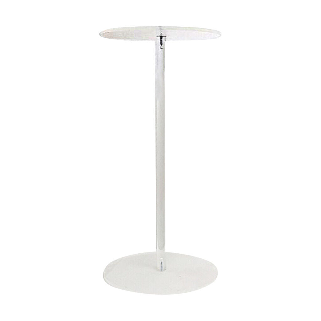 Detachable Acrylic Stable Winter Hat Bonnet Holder Display Stand Shelf 30cm