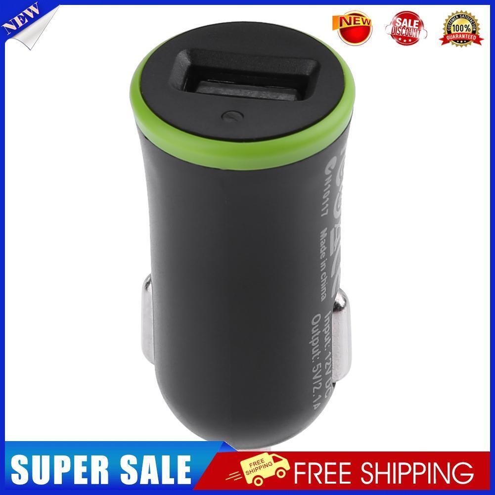 5V 2.1A Fast Charging USB Car Charger Wall Adapter for Phone Tablet(Black)