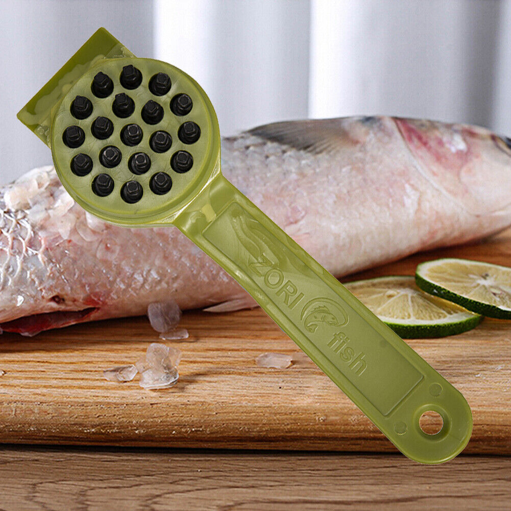 Plastic Fishing Skin Brush Scraping Scale Graters Remove Cleaning Scraper