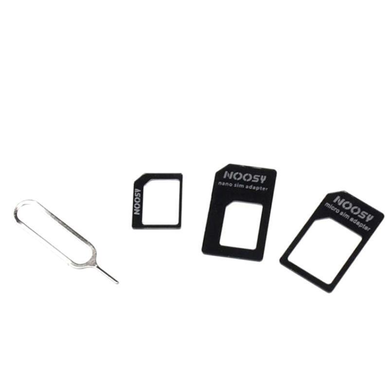 4 in 1 Convert Nano SIM Card to Micro Standard Adapter For Smart Phone 4G 5G LTE