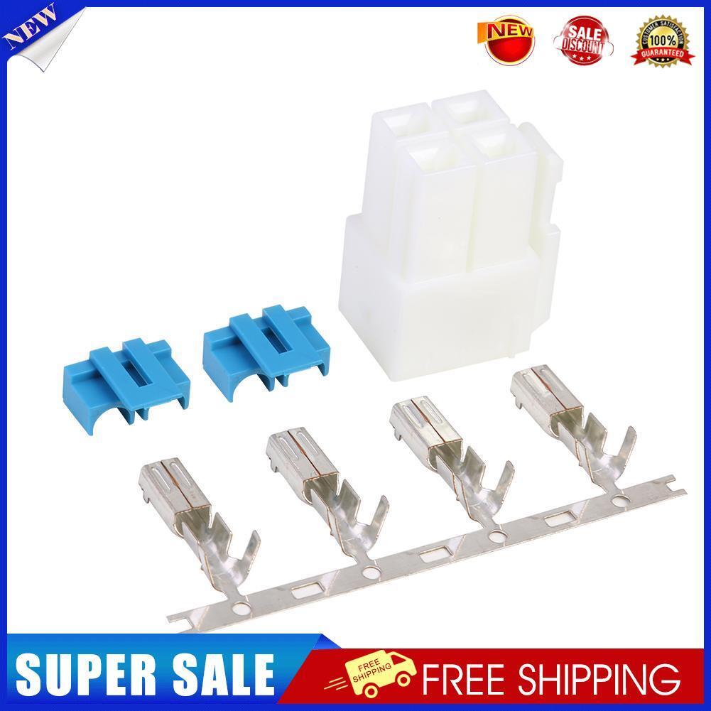 4-Pin Power Connector Plug for Icom IC-7000 IC-7100 IC-7400 IC-7600 Radio