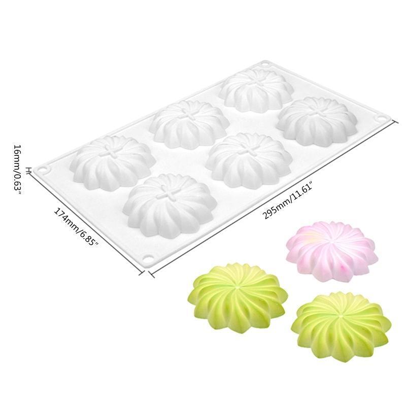 Flower Shape Jelly Molds Silicone Mould Cake Decorating Gadgets Fondant Moulds