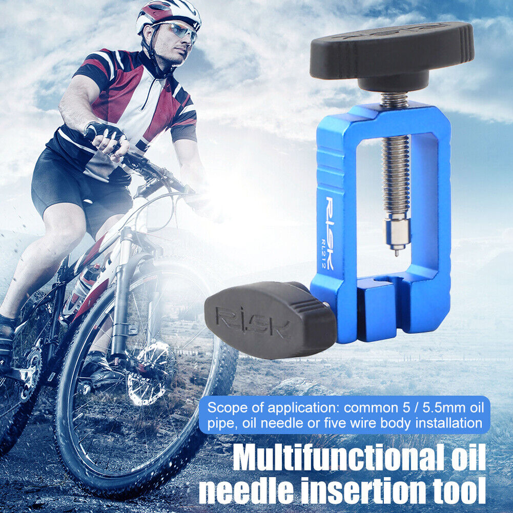 RISK Bicycle Hydraulic Disc Brake Oil Needle Install Driver Hose Cutter