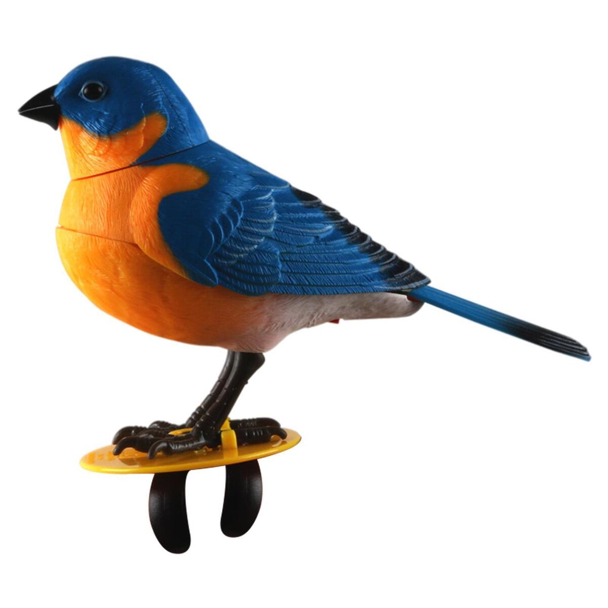 2 Pieces Activated Gifts Talking Parrot  Voice Control Singing Bird