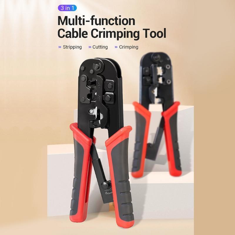 Universal Stripping Tools Crimping Pliers Terminal LTN5684R Crimper Cable Cutter