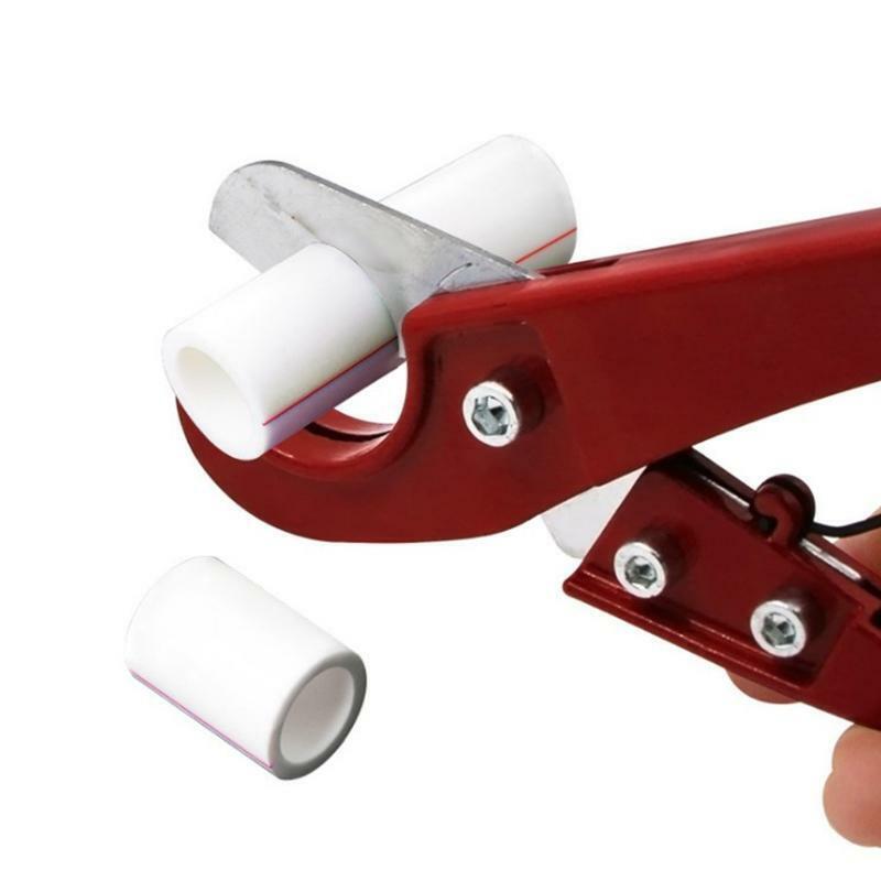 PVC Pipe Cutters Ratcheting Hose & Tube Cutter Cutting 1.2" PPR PVC Plastic Pipe