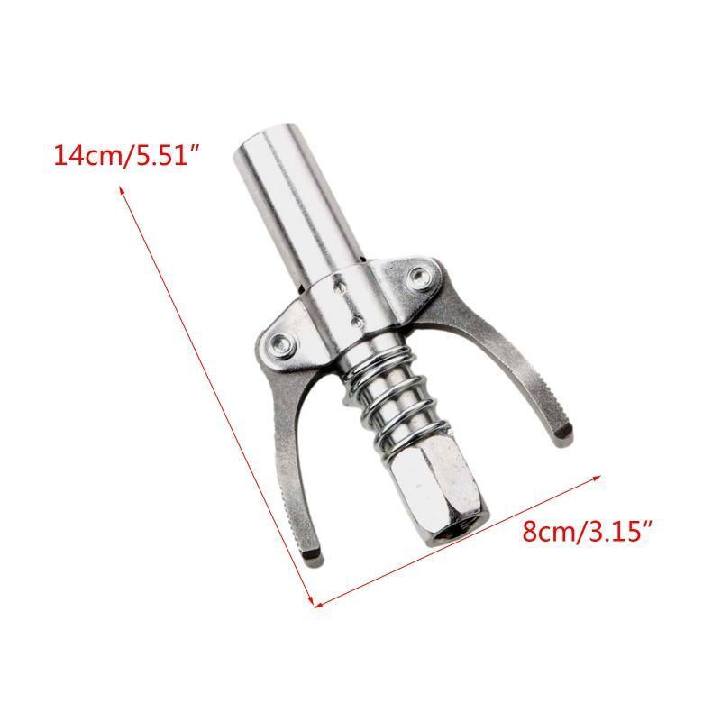 Grease Gun Coupler Quick Lock Nozzle NPTI/8 10000PSI Electric Grease Gun Adapter