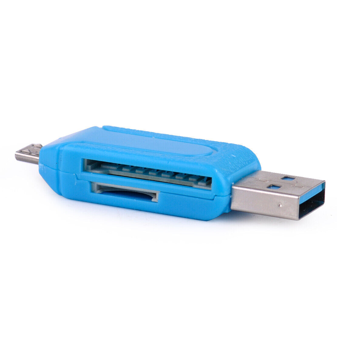 2pcs 2in1 Micro USB Adapter 2.0 TF T-flash SD Memory Card Reader Smart Phone Li