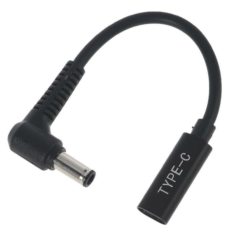 6.0x0.6mm Type C Female to DC Charging Cable for Laptop Accessories