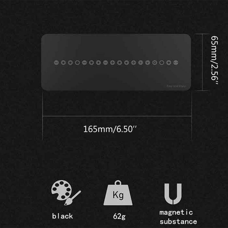 165*65mm Magnetic Screw Pad Mobile Phone Repair Work Mat Adsorption of Screw