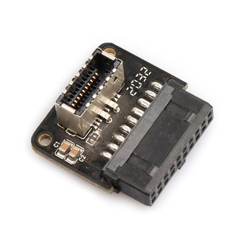 USB 3.0 (3.1 Gen 2) 19 Pin Header to USB 3.1 Type-E Type-C 20 Pin A-Key Header