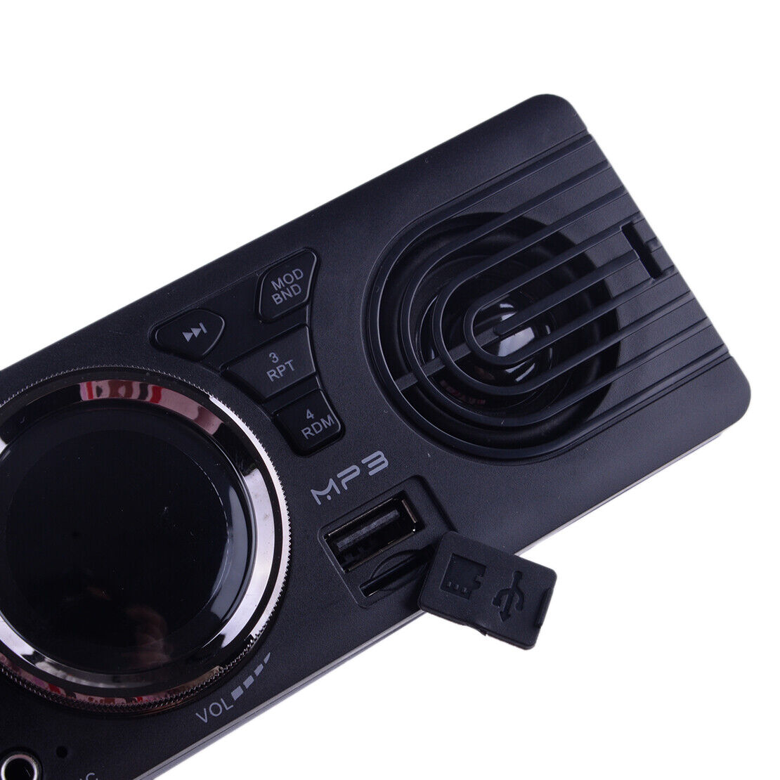12V 1 Din Car Radio Stereo In-Dash Bluetooth SD MP3 Player Speaker FM AUX USB TF