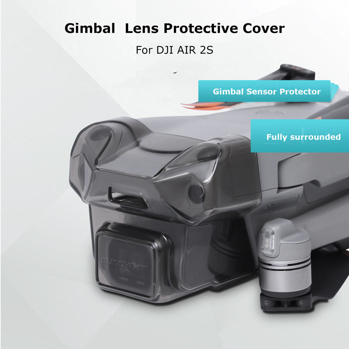 For DJI Mavic AIR 2S Accessories Gimbal Camera Lens Cover Hood Kit Protector
