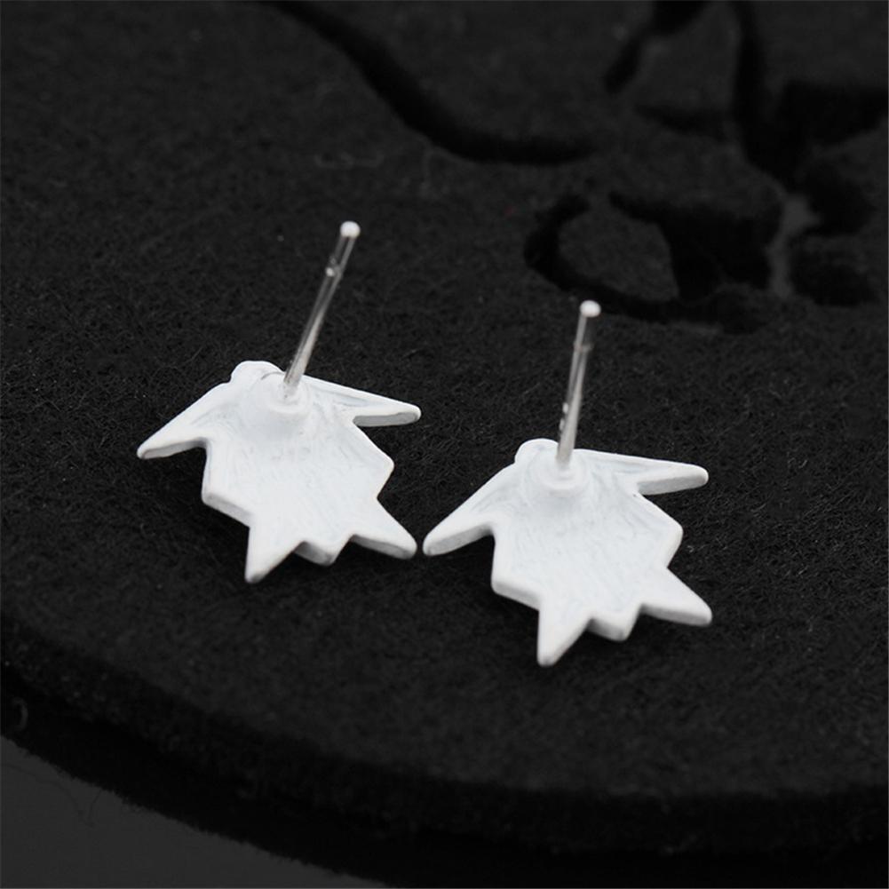 Fashion Women Geometric Folden Ear Stud Creative Earrings Casual Jewelry