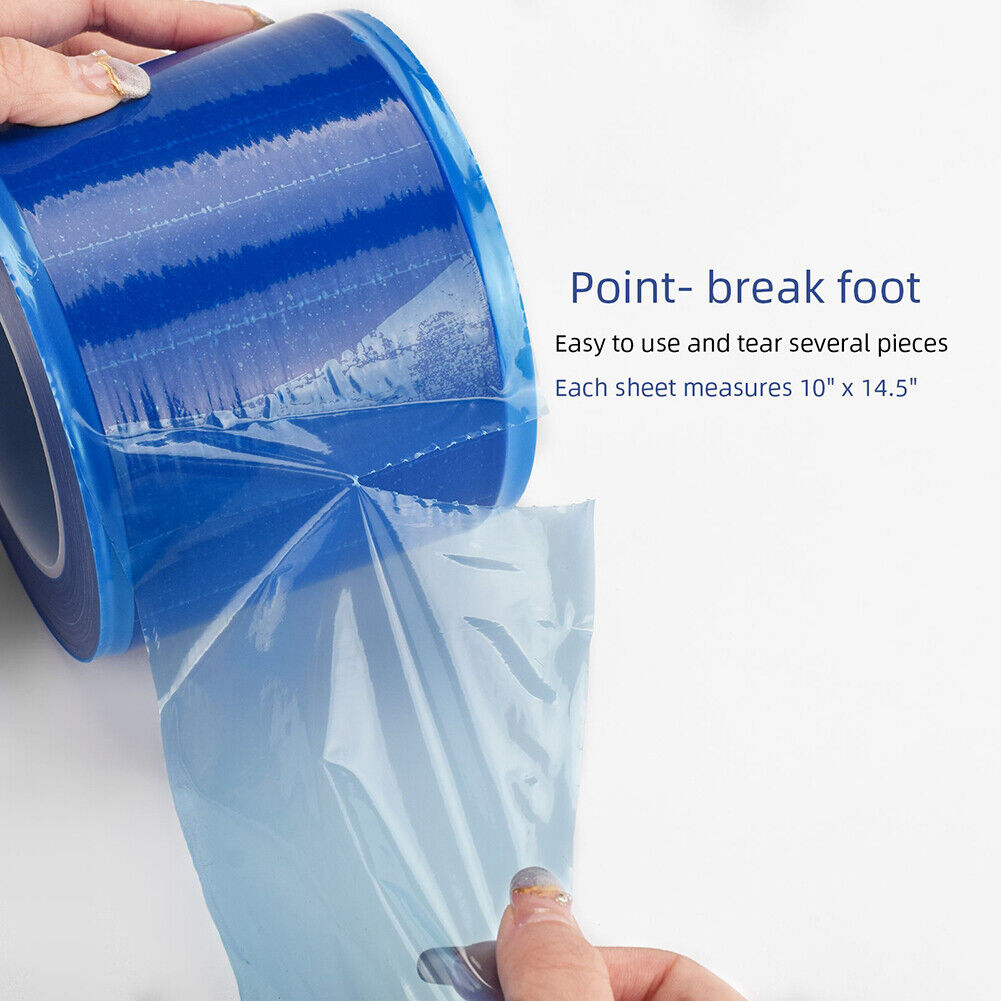 Waterproof Tattoo Barrier Film Membrane Plastic Anti-fouling(Blue)