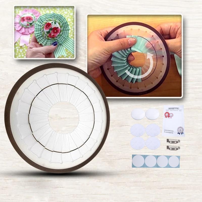 Large Rosette Maker Round Yo-Yo Maker Sewing Crafts Embellishment Rosette Maker