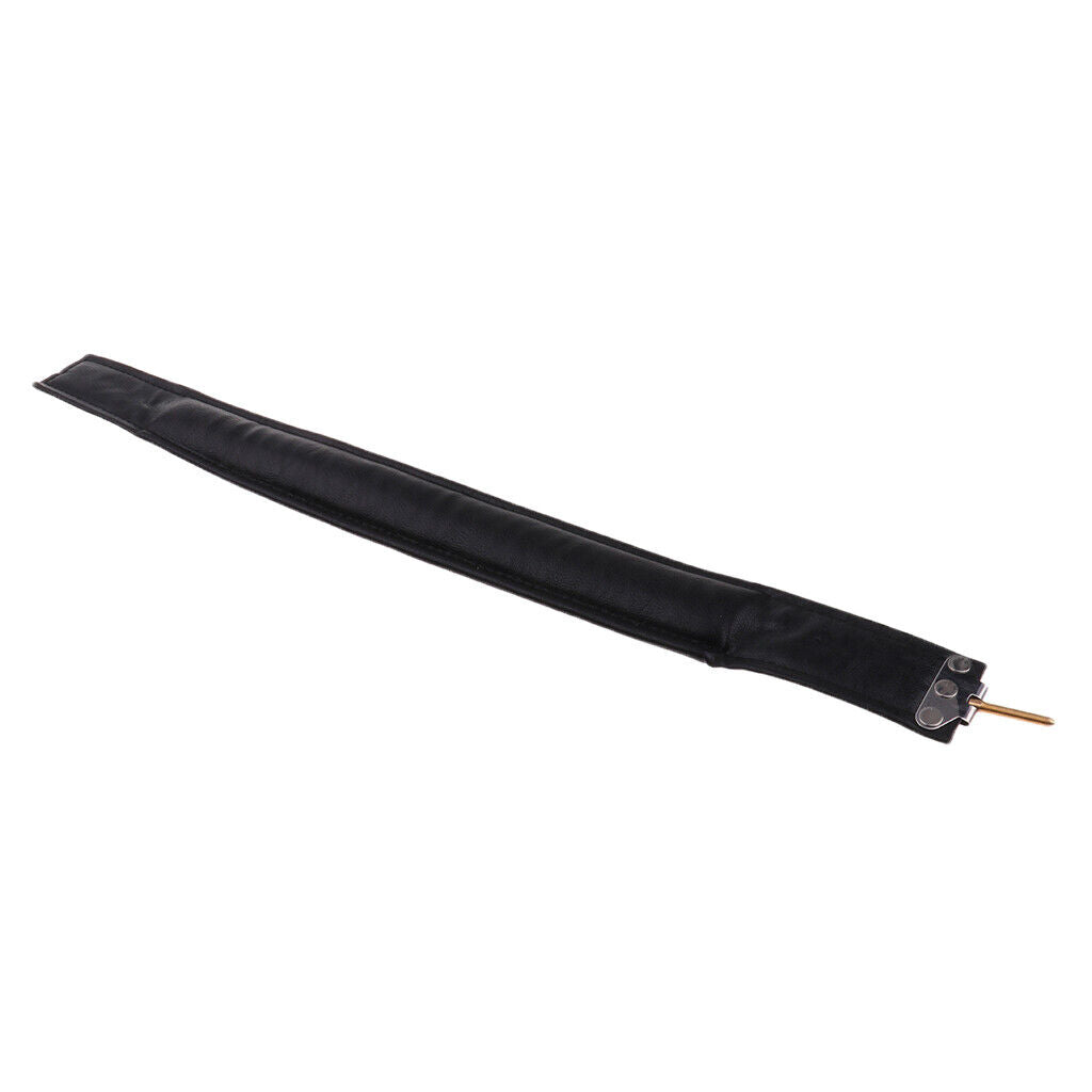 Soft PU Leather Thick Strap Leather Bass Left  Strap for Accordion