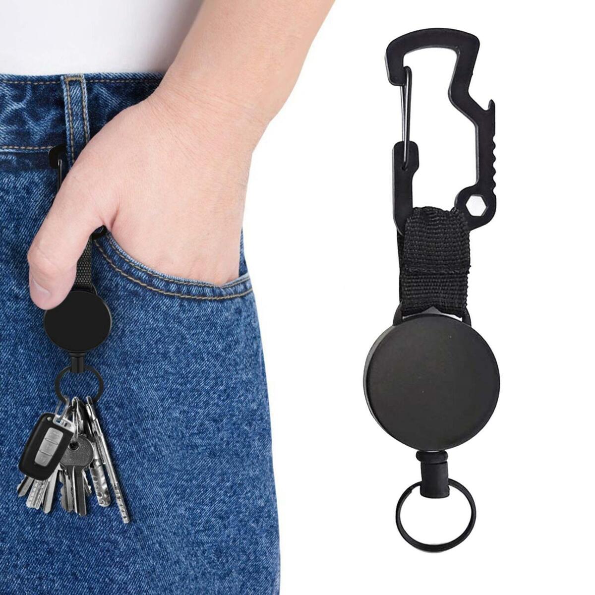 Heavy Duty Carabiner Clip Camping Accessories for Hammock Traveling Fishing