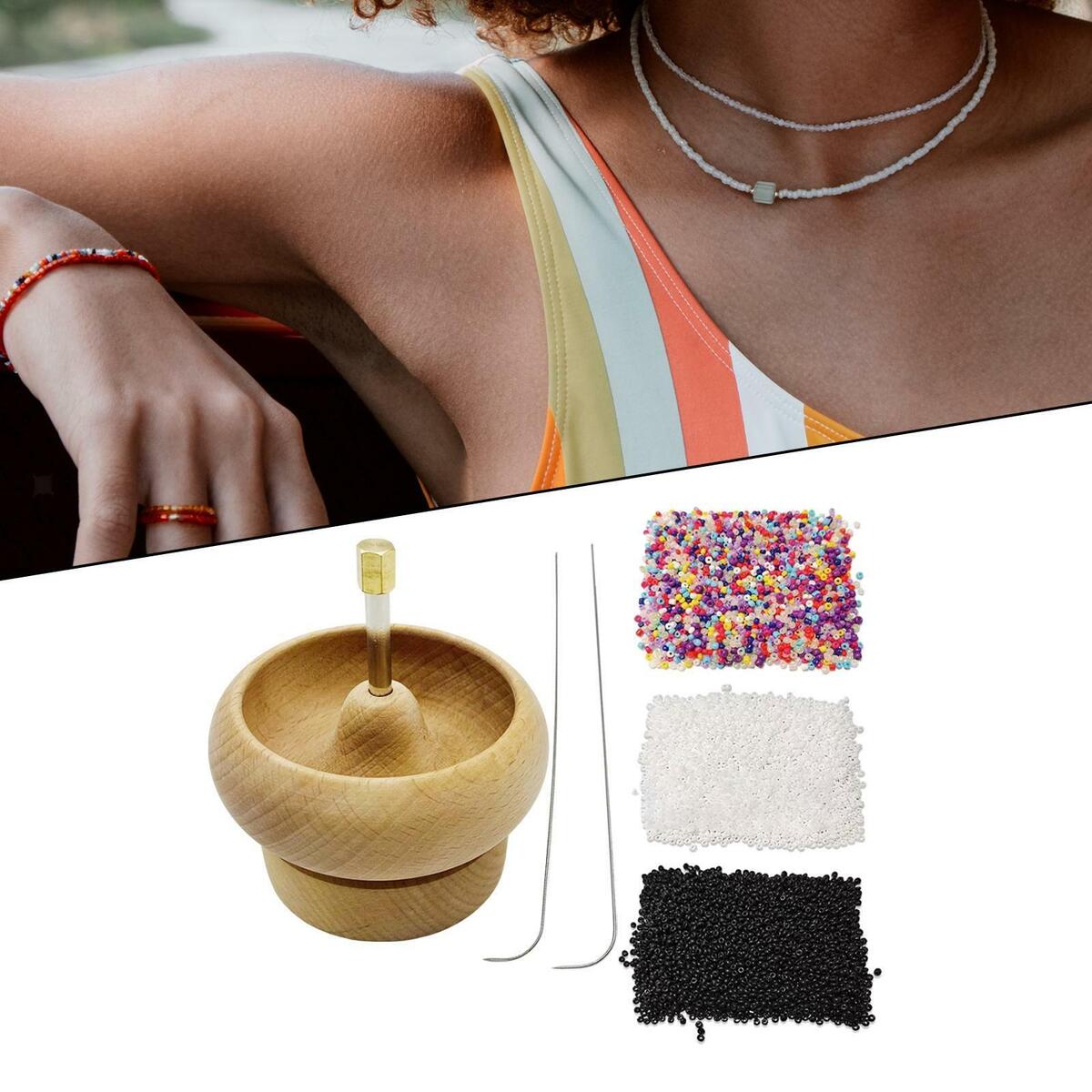 Bead Spinner  Threading for Quickly Stringing Jewelry Making