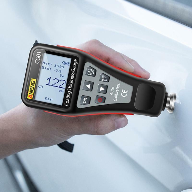 Coating Thickness Gauge Test  Paint Thickness Gauge Digital Meter for Automotive