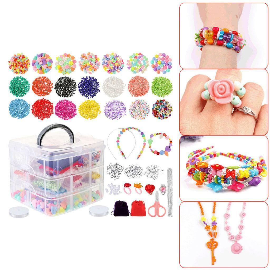Jewellery Making Kits  Variety Wire Bracelet Storage Findings Pieces Kit