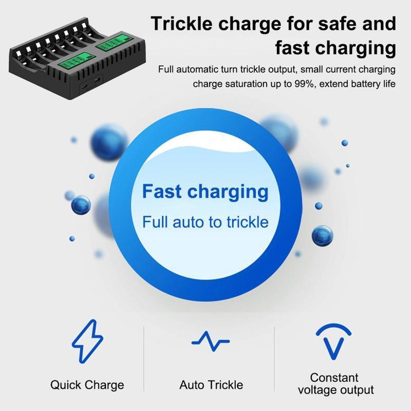 Battery Charger For AA AAA Rechargeable Battery Reliable Durable Chargers