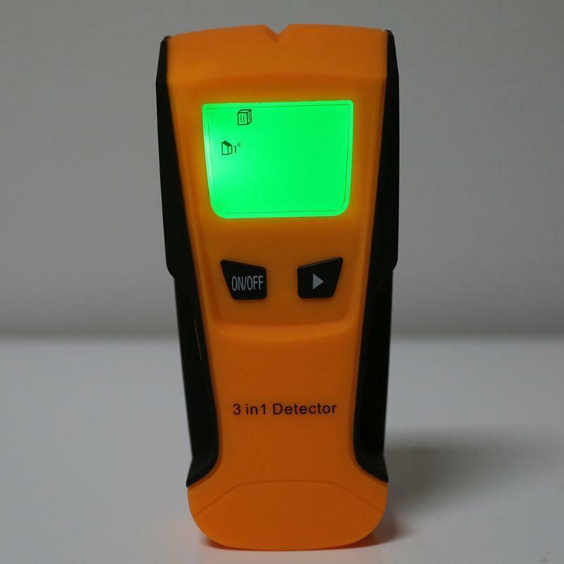 Yellow TH210 Wall Thickness Gauge Without Battery Backlight Stud Metal AC Wire