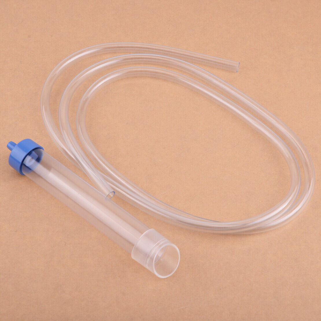 Clear Aquarium Gravel Cleaner Fish Water Purify Filter Syphon Vacuum Pump Li