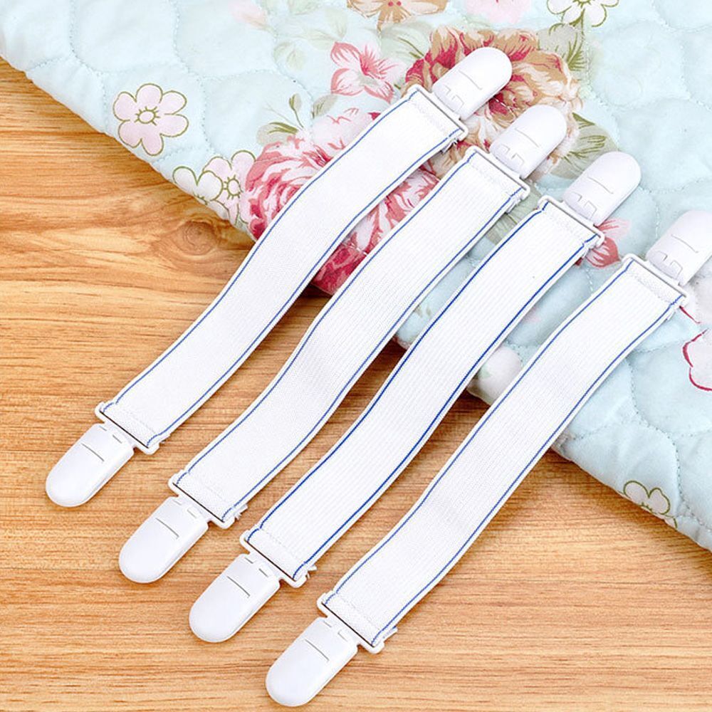 Suspenders Straps Clothes Pegs Blanket Grippers Bed Sheets Buckle Mattress Clip
