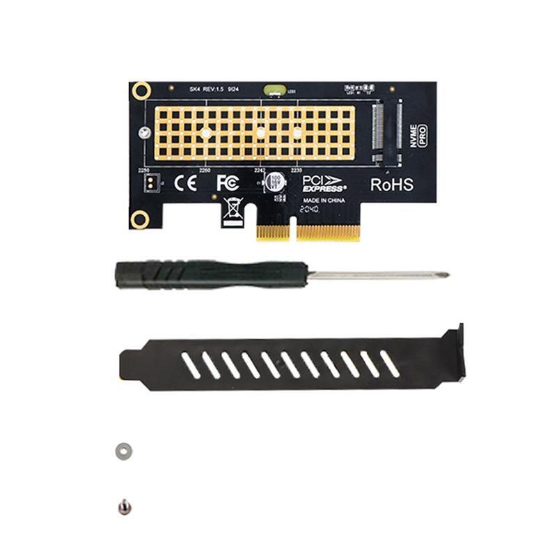 M.2 NVME to PCIe X4 Card Hard Disk Controller Expansion Card PCIe Adapter Card