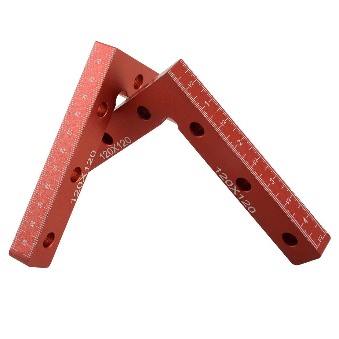 90 Degree Positioning Squares Right Angle Clamps Aluminum Carpenter Tool Kit A2