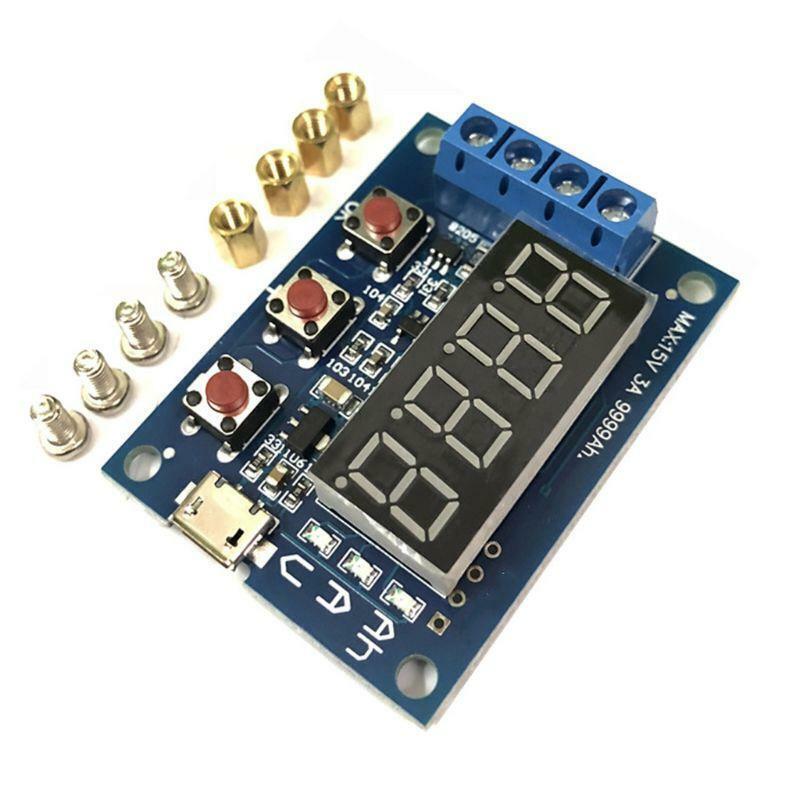 HW-586 Battery Capacity Tester 1.2V 12V 18650 Lead Acid Li-ion Testing Module