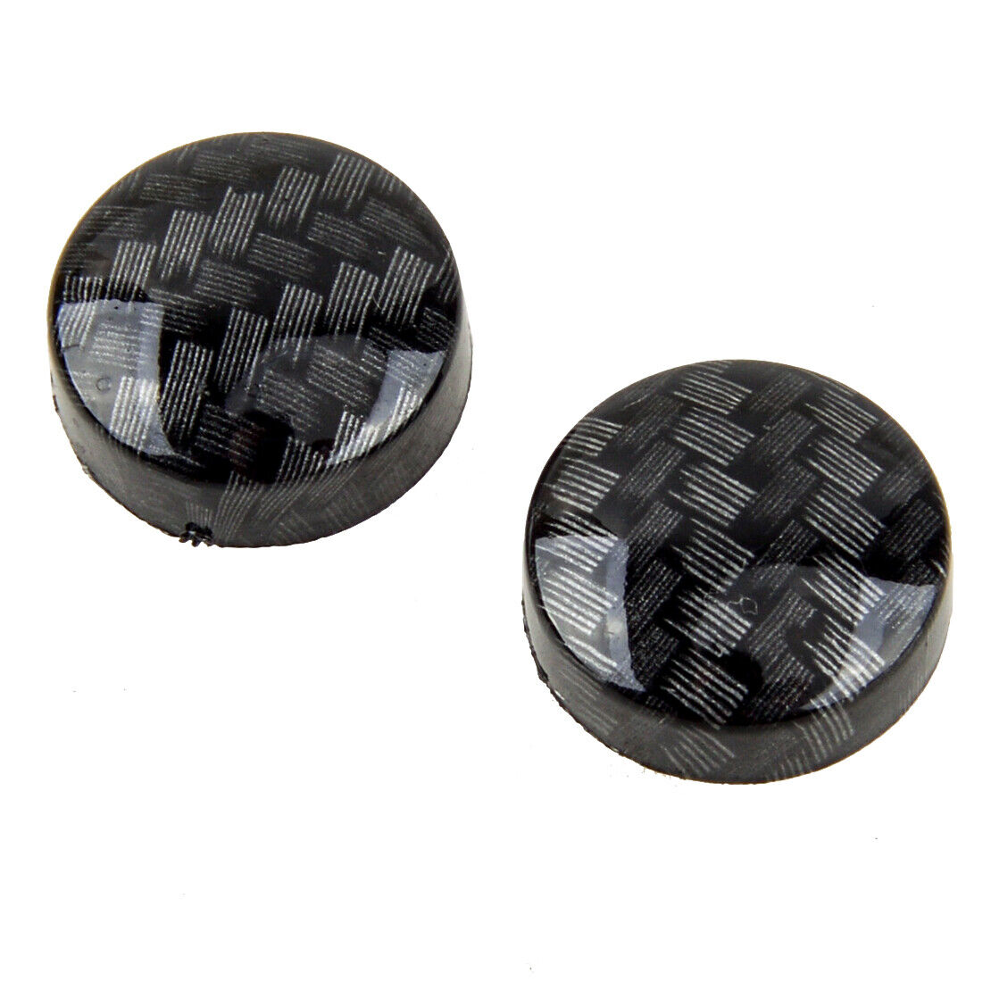 8x Carbon Fiber Style License Plate Clip Screw Grommet Frame Fastener Bolt Acc
