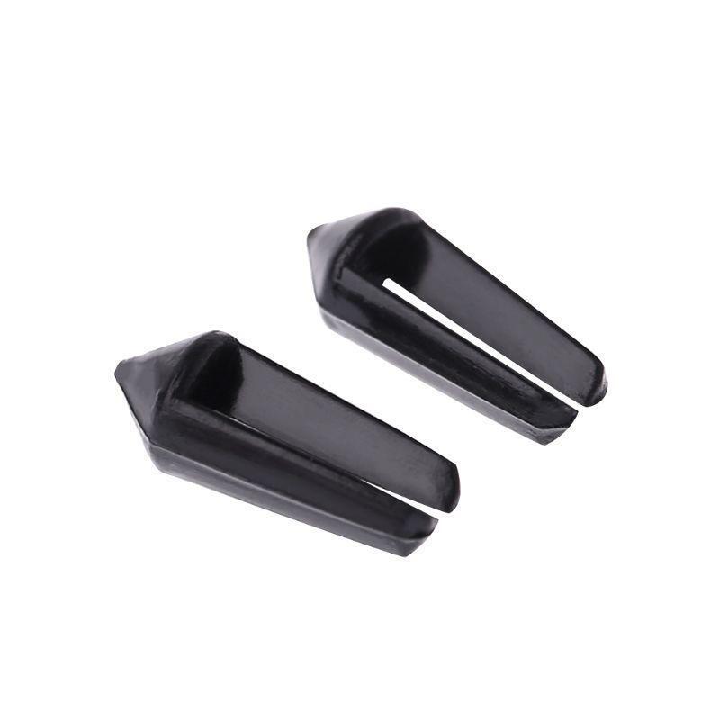8 Pcs PC Plastic Mini Darts Flights Protectors Black Savers 0.05g Ultra Darts