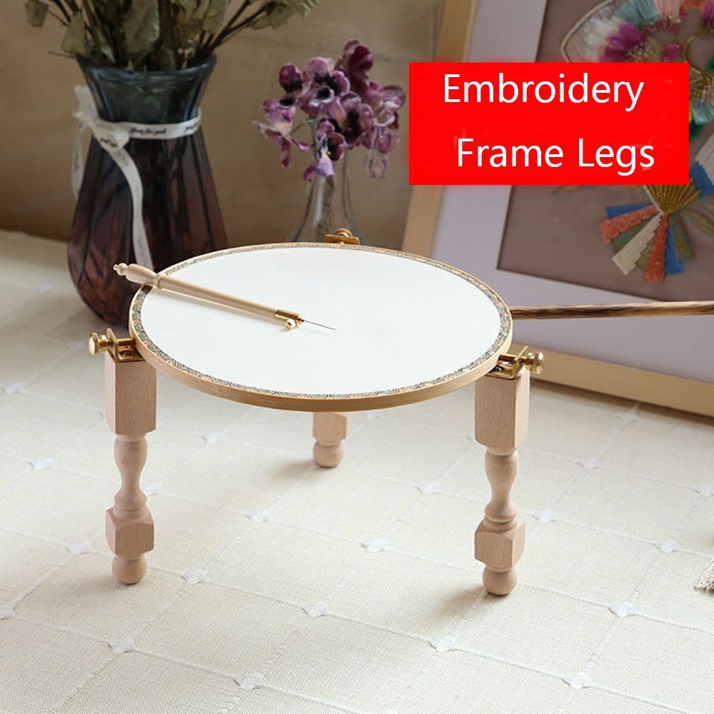 Durable Embroidery Stand Embroidery Hoop Embroidery Frame Legs Embroidery Cross