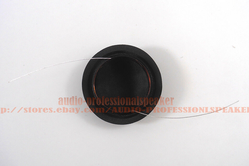 10pcs 25.4mm 25.5mm (1") Black silk diaphragm dome Tweeters voice coil 8ohm