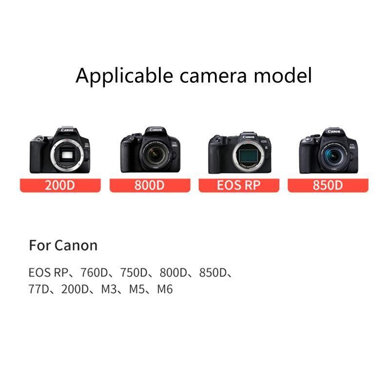 For 77D 200D 750D 760D 800D 850D M3 M5 M6 Camera LP-E17 Dummy Battery Replace