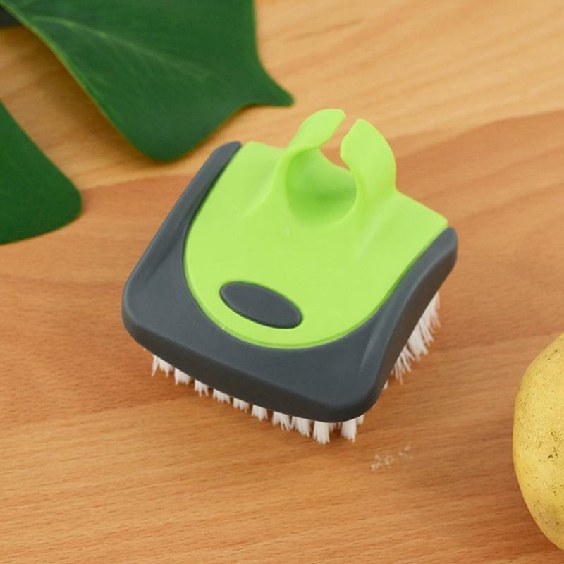 Utility Fruit Cleaning Brush Multifunction Scrubber Comfortable Vegetable Brush