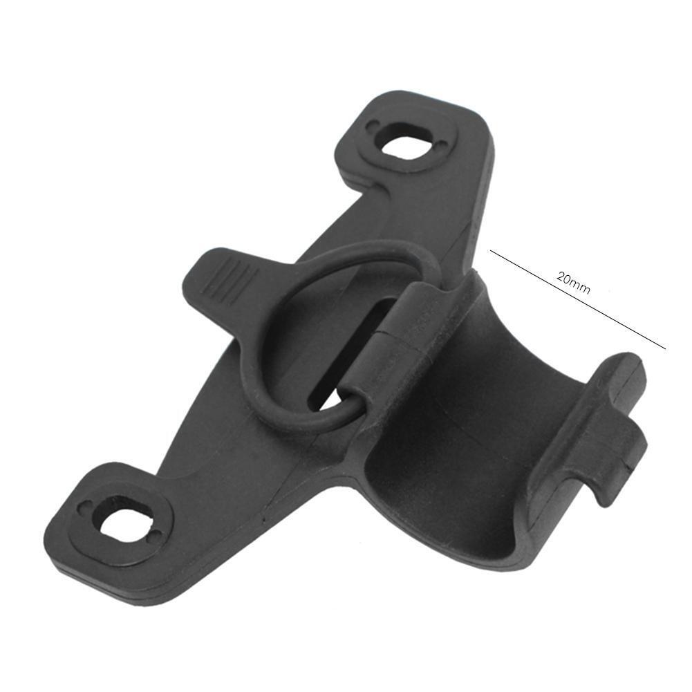 20mm Bike Bicycle Portable Pump Holder Bracket Retaining Fitted Fixed Clip