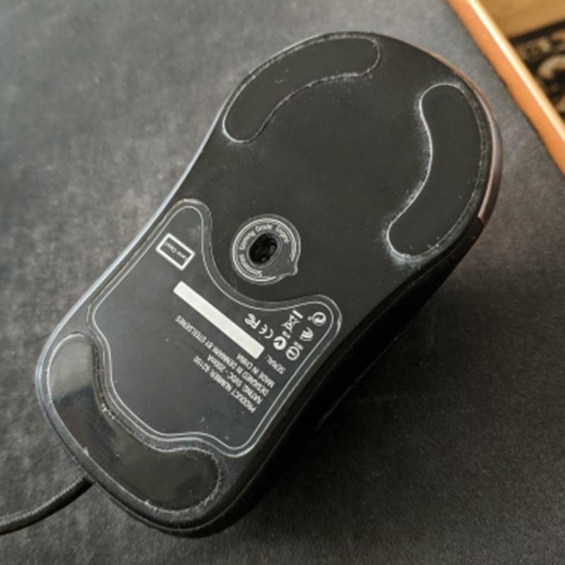 for Steel Series XAI/Sensei/RAW/MLG 0.6mm Thickness Replace Feet Wear-resistant
