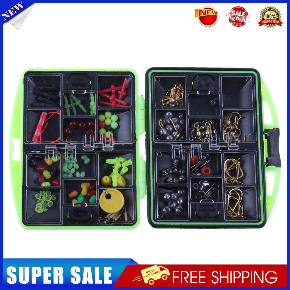100pcs Outdoor Fishing Tackle Set Fishing Supplies Fishing Accessories Kit
