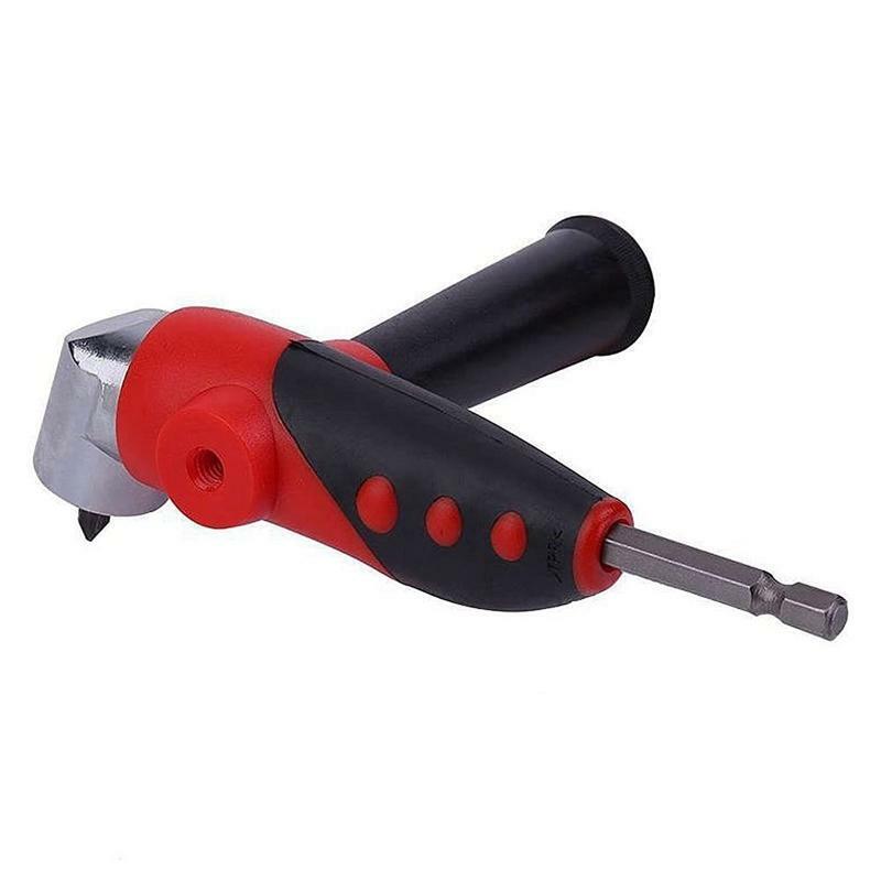 Black & Red Magnetic Screwdriver Adjustable Hexbit Angle Driver Wrench Hex Bit