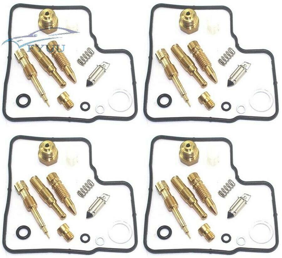 4SET For VFR750F RC24 VFR 750 F 1986-1987 Carburetor Repair Kit Rebuild Set