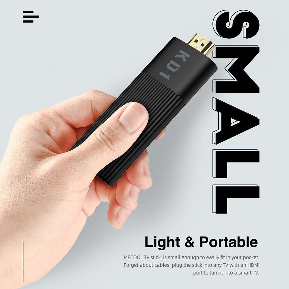 KD1 Amlogic S905Y2 TV Stick Android 10 2GB 16GB 2.4G/5G WiFi TV Player (EU)