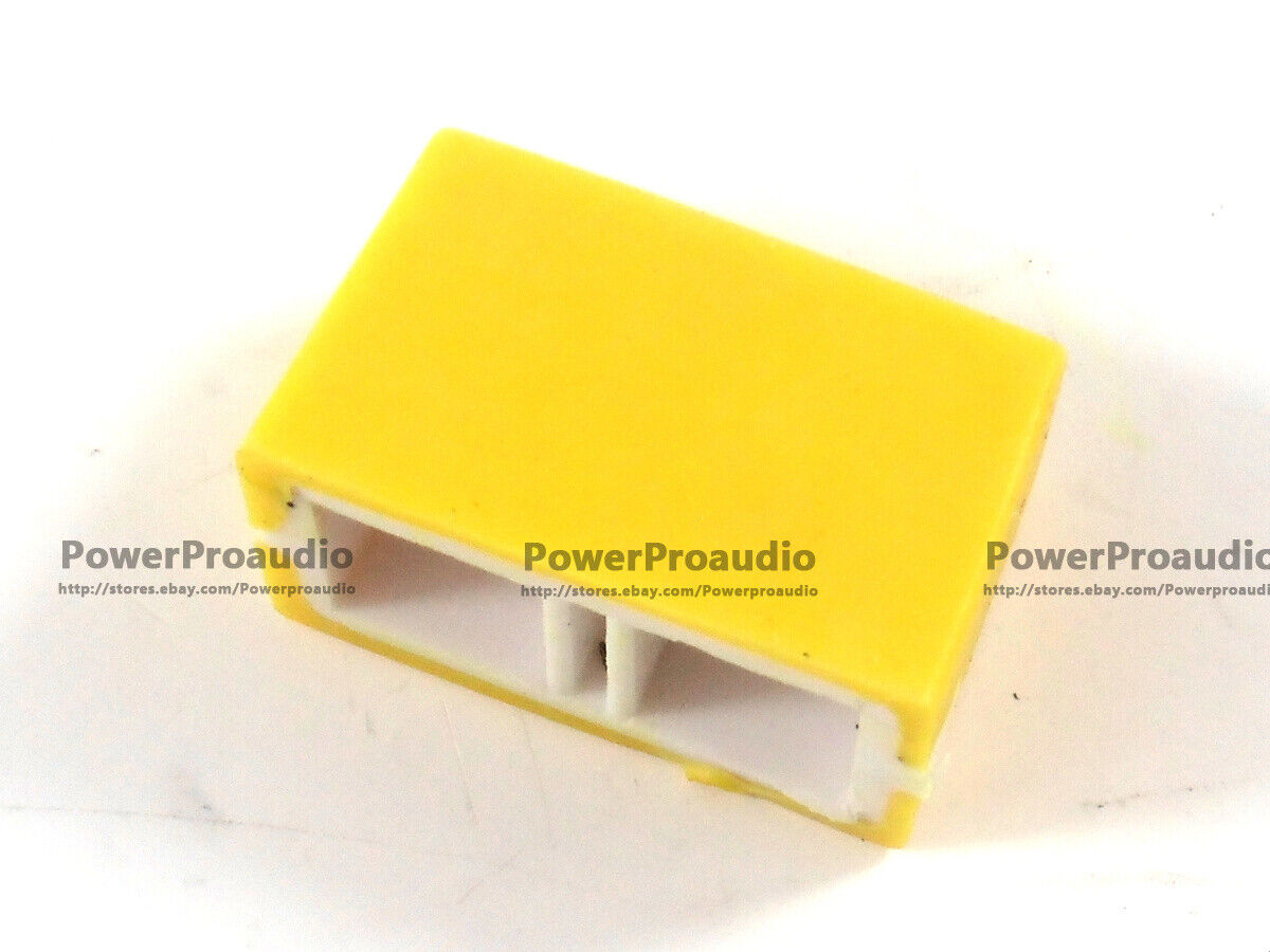 2pc New Channel Crossfader Fader Cap Knob For RANE 56 RANE TTM56 TTM 56s(Yellow)