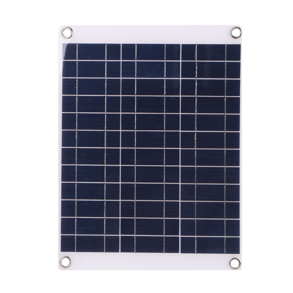 15W Solar Panel Cell 1000mA Mobile Phone 12V Automobile Car Battery Charger