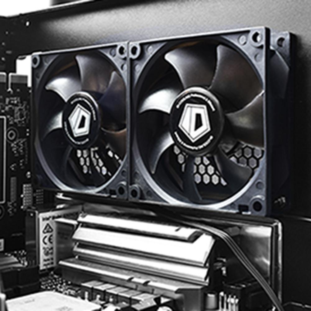 ID-COOLING NO-8025-SD 80mm Quiet 3 Pin Desktop PC Case Small Cooling Fan