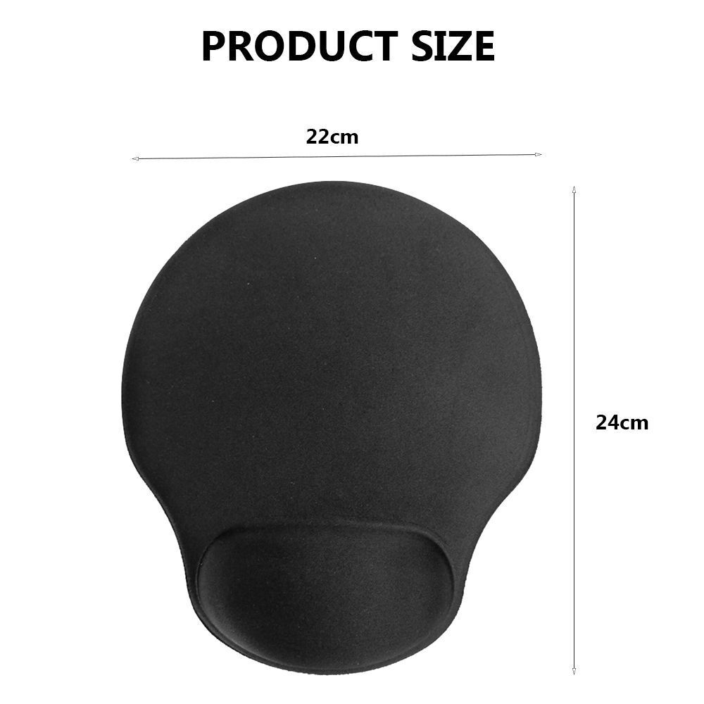 Thicken Ergonomic Comfortable SBR Wrist Support Mouse Pad Wrist Rest Mice Mat