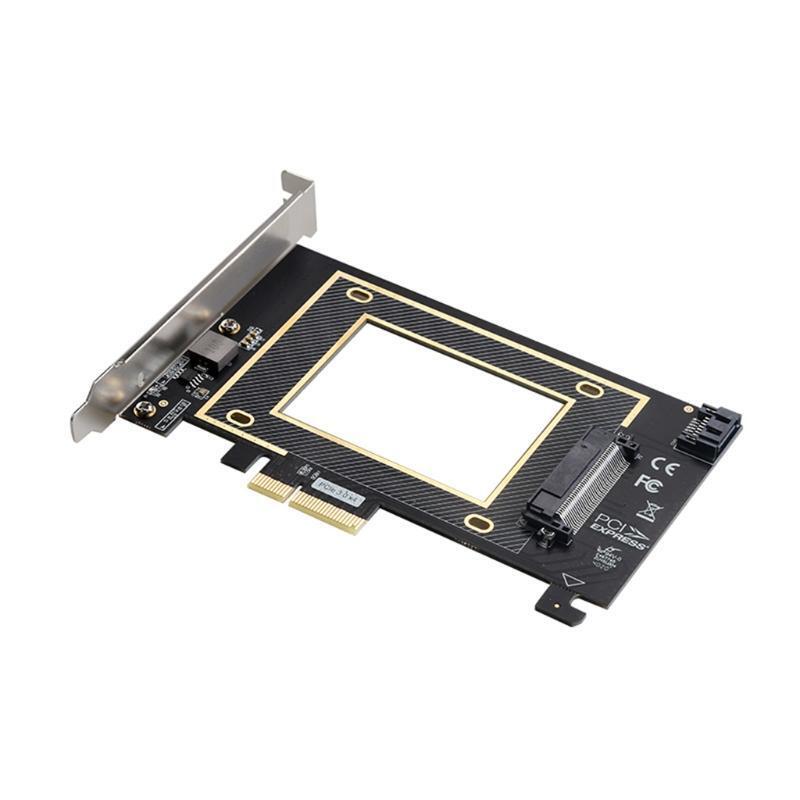 PCIE X16 to U.2 SFF8639 2.5-inch NVMe SSD Adapter Riser Card Pci-e HDD Converter